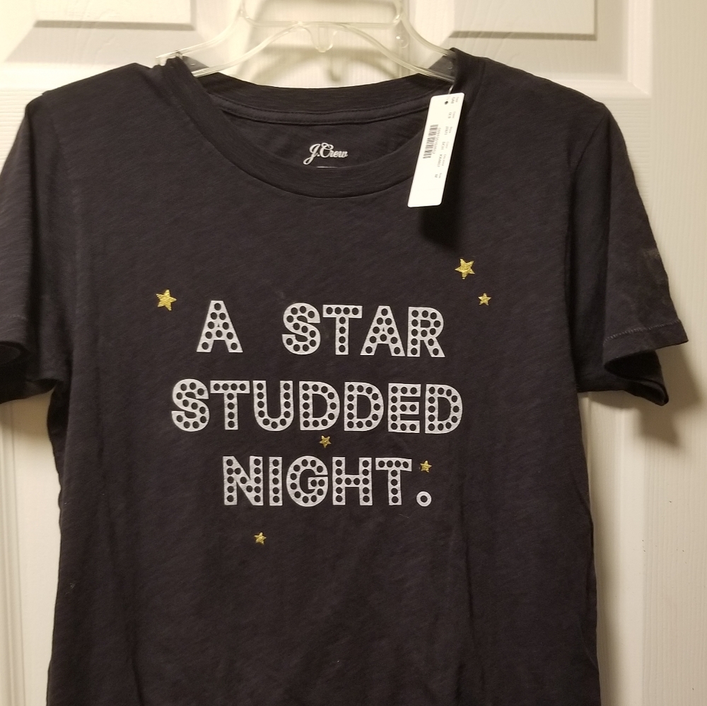 Brand new j.crew tshirt, navy